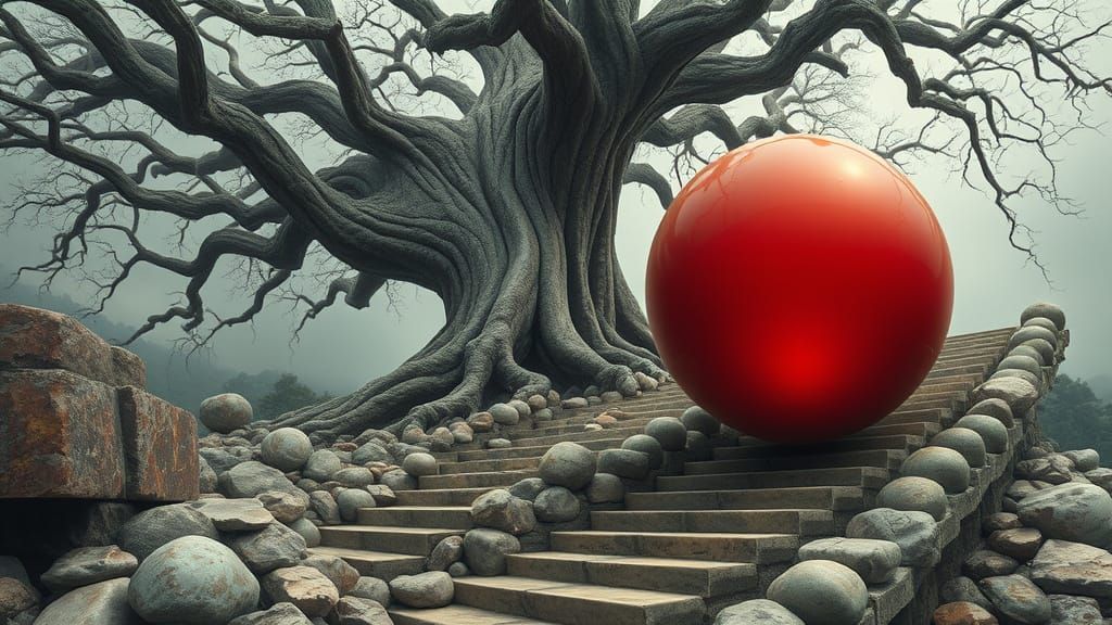 The Red Ball Visited Us One Day...