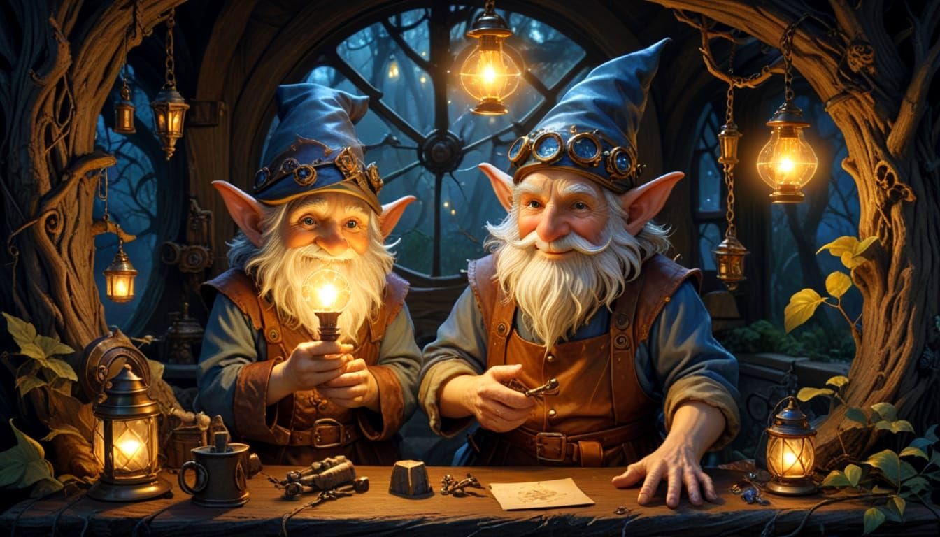 Gnomish Timekeeper's Enchanted Lair