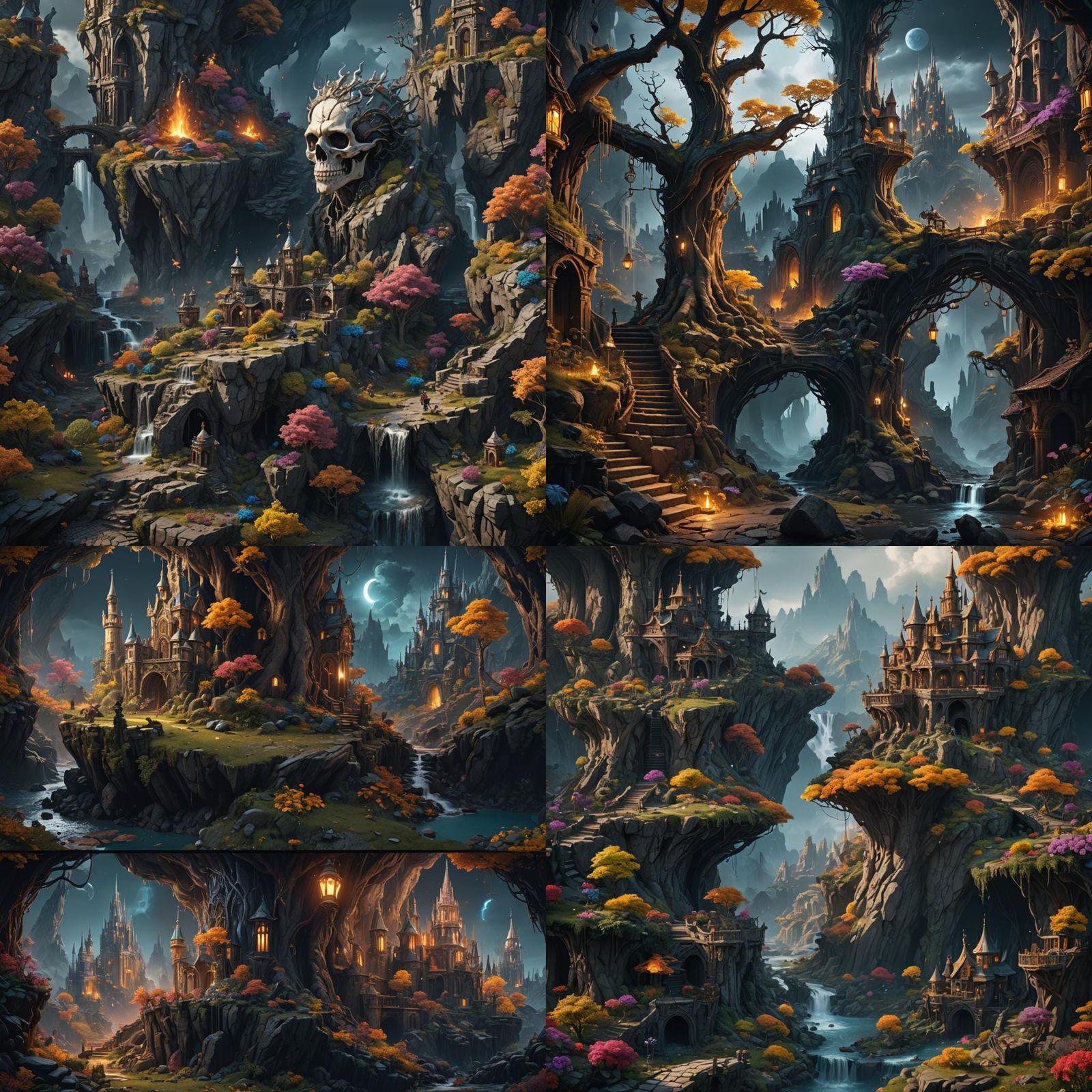 Contrast Study: Light, Dark, Happiness, Sadness