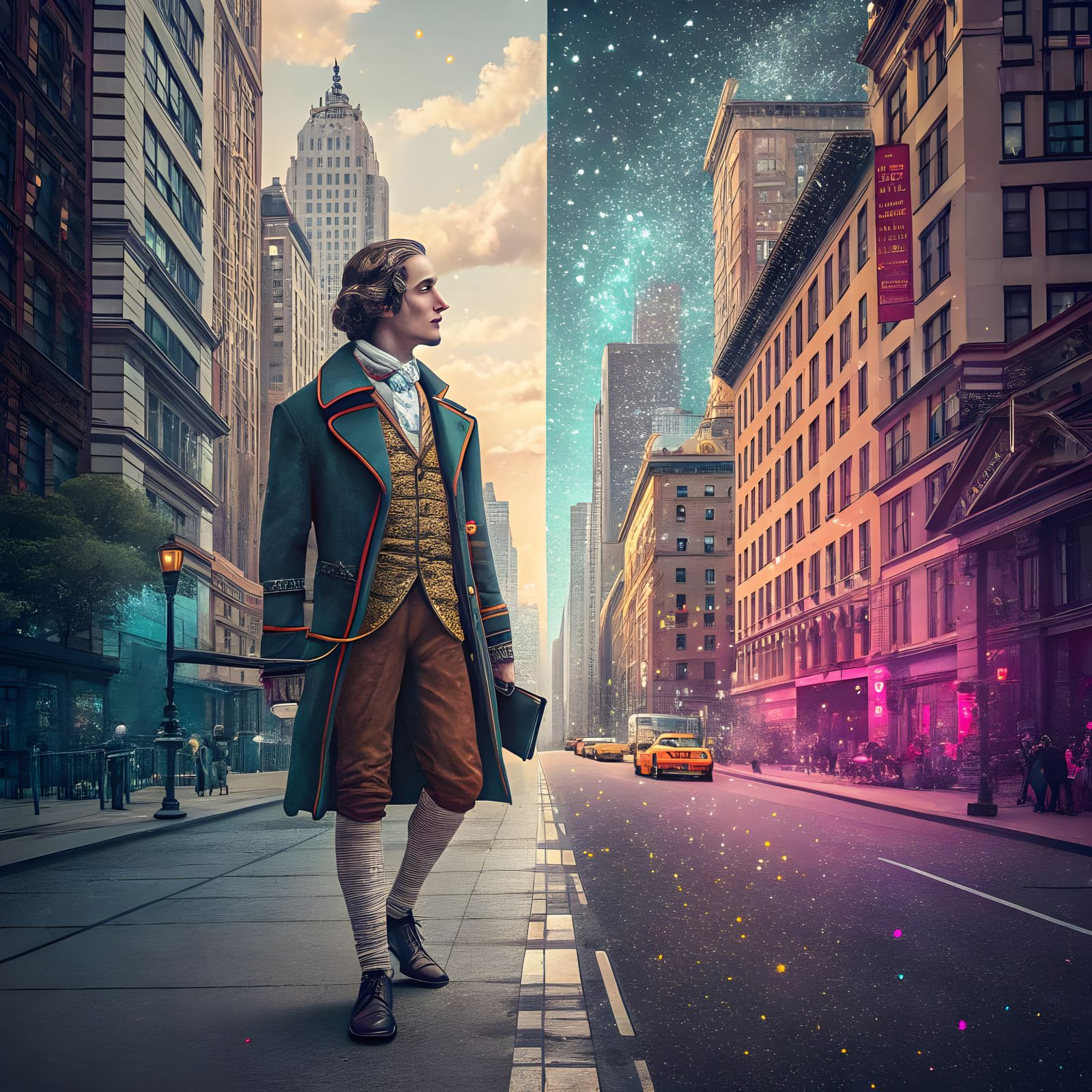 Time Traveler Caught in Digital Rift