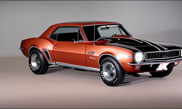 1967 Camaro with Cowl Induction: Classic Muscle Car