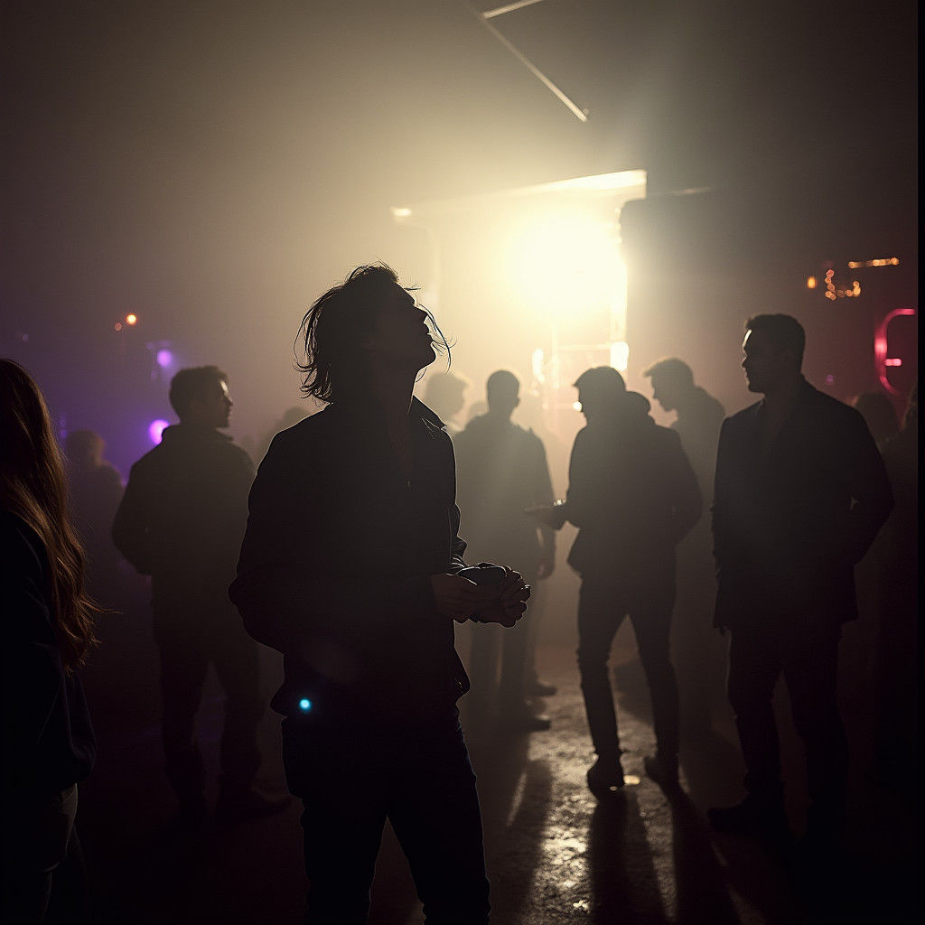 Abstract Cold Light of Morning Digital Art