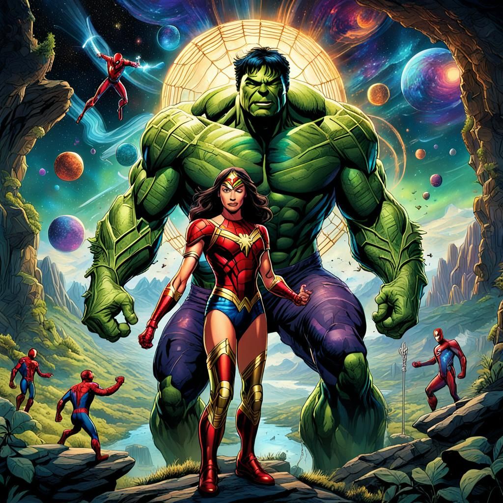 Marvel Superheroes Express Hidden Artistic Talents