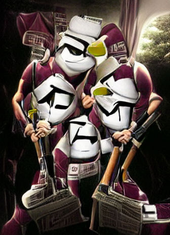 Star Wars Clone Troopers Ready for Battle