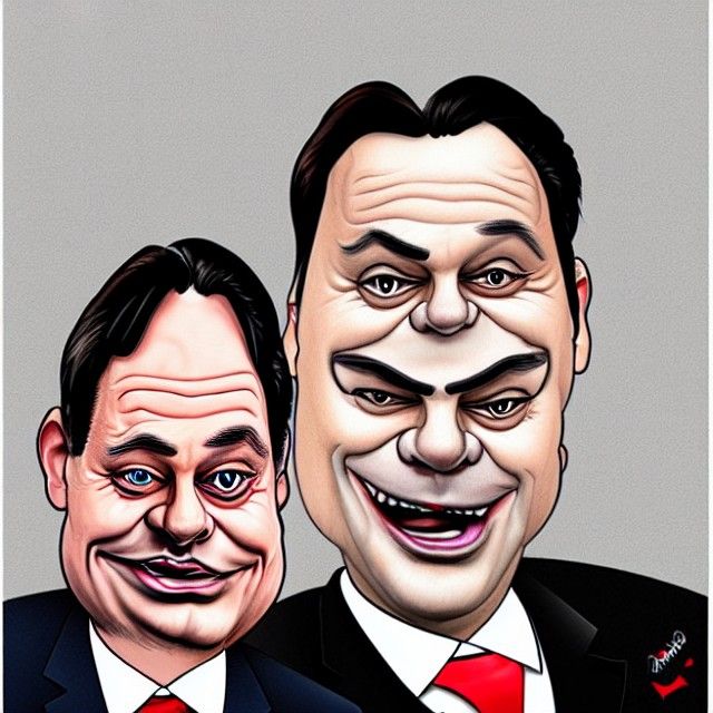 Viktor Orban Caricature