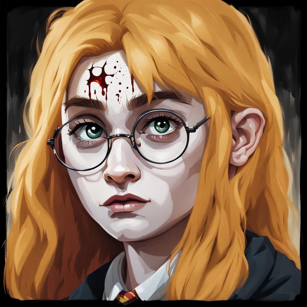 On October 31, 2020 HALLOWEEN Morning I got my very own PotterSCAR⚡️ It even came with its own curse💫 My "cursed scar" ...