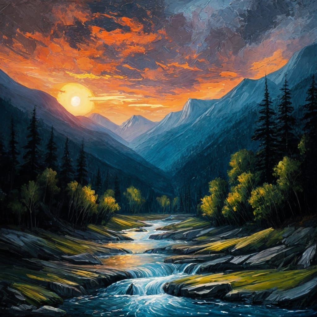 Along the river