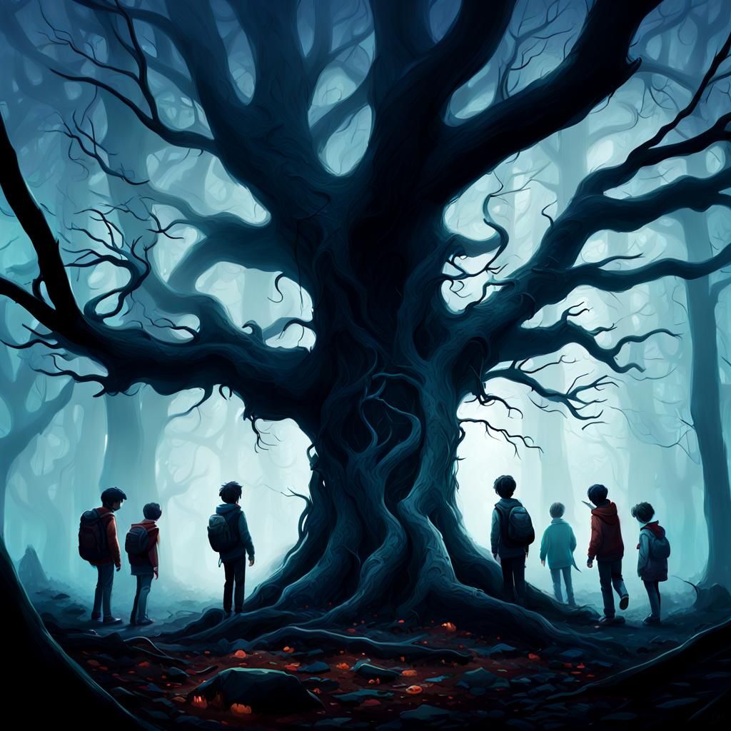 Kids Explore Mysterious Sounds in Eerie Woods