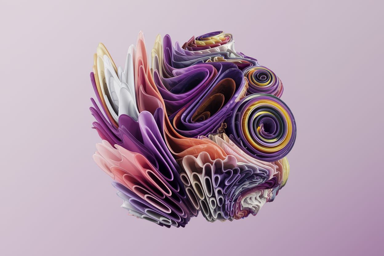 Incessant Montage 3D Mezzotint Trance Reward Enigma