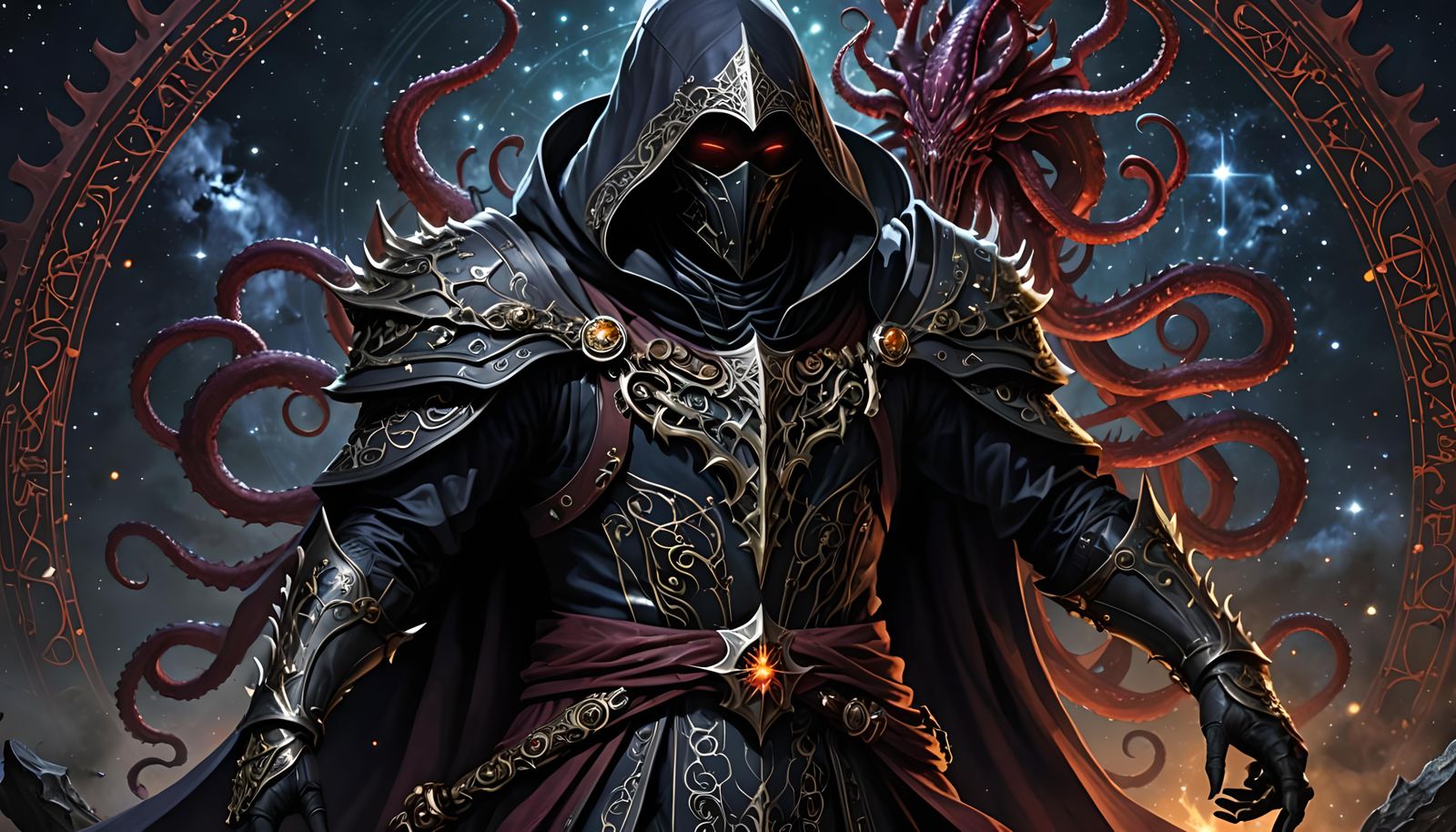 Warlock of Fate and Knowledge in Constellations