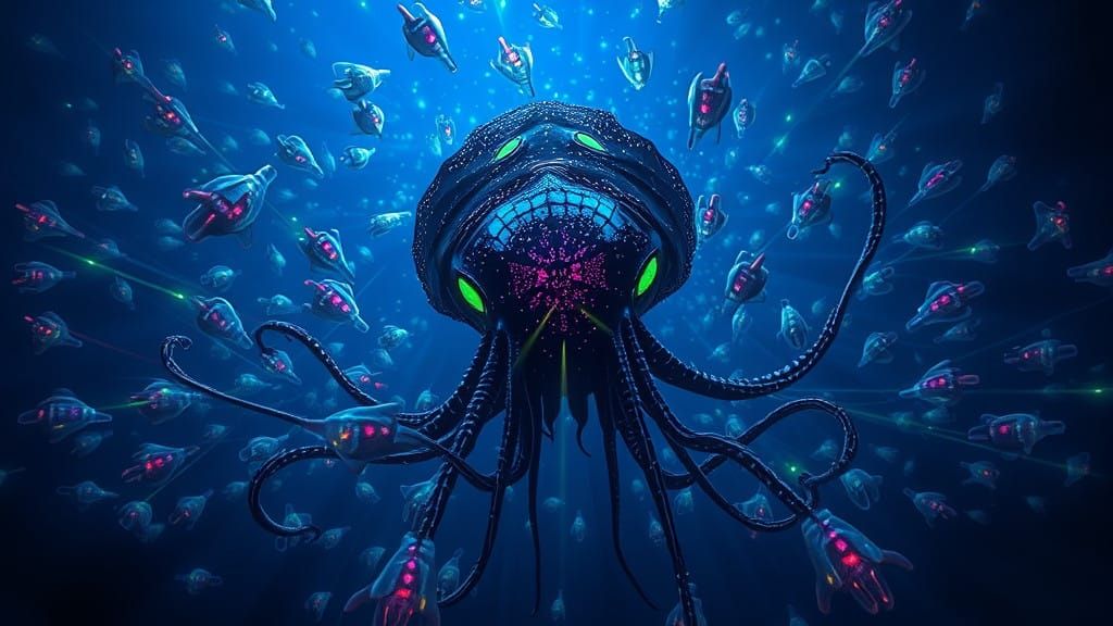 Cosmic Cuttlefish Convergence: Architeuthis dux Reigns Supre...