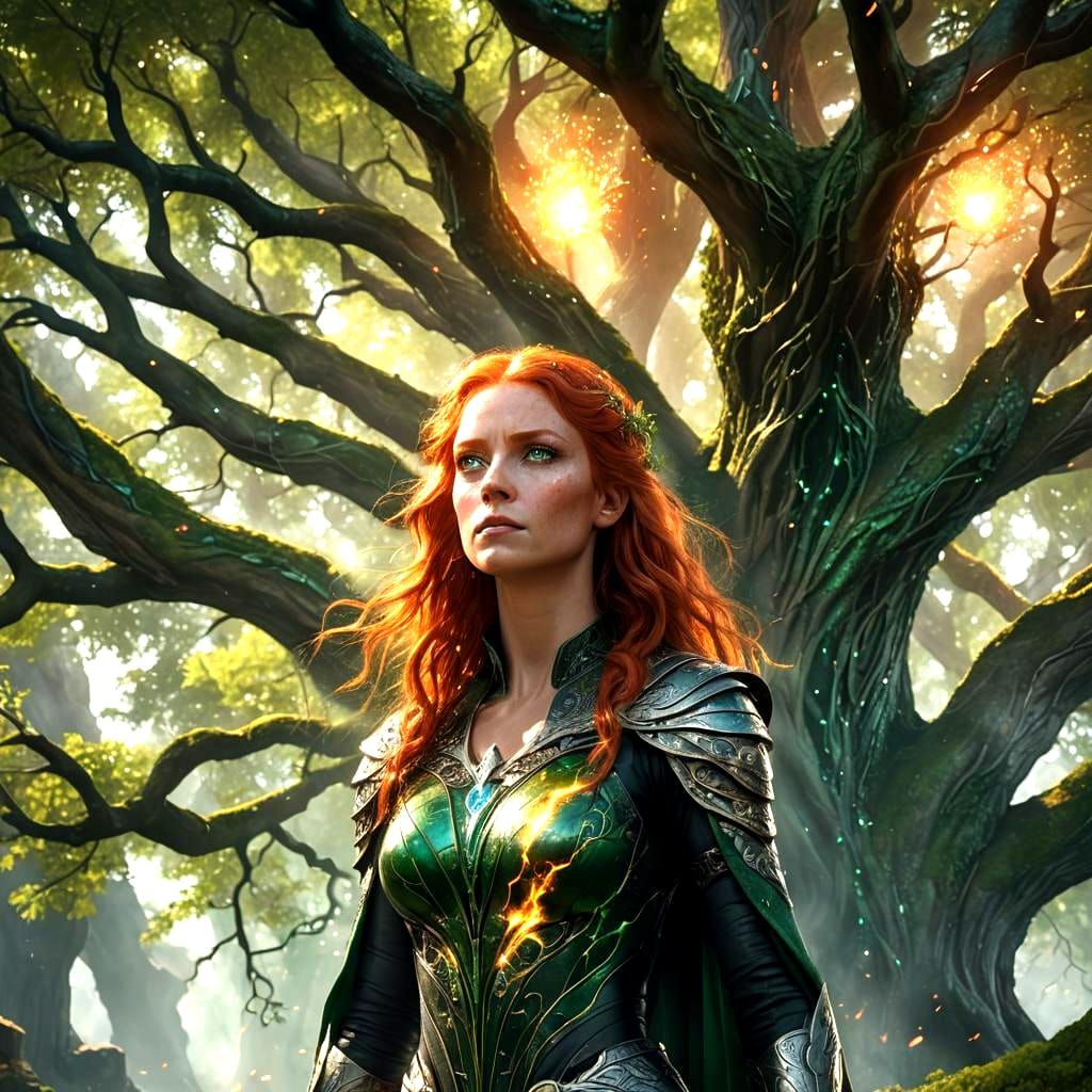 Miracle Woman's Magic Powers in a Sandstorm