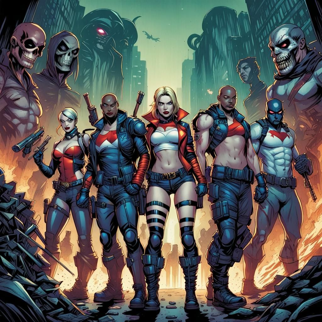 Suicide Squad: Comic Book Art by Mark Brooks & Dan Mumford