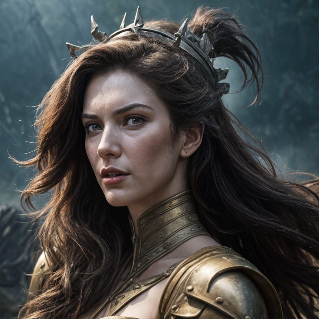 Belle as Post-Apocalyptic Warrior Princess