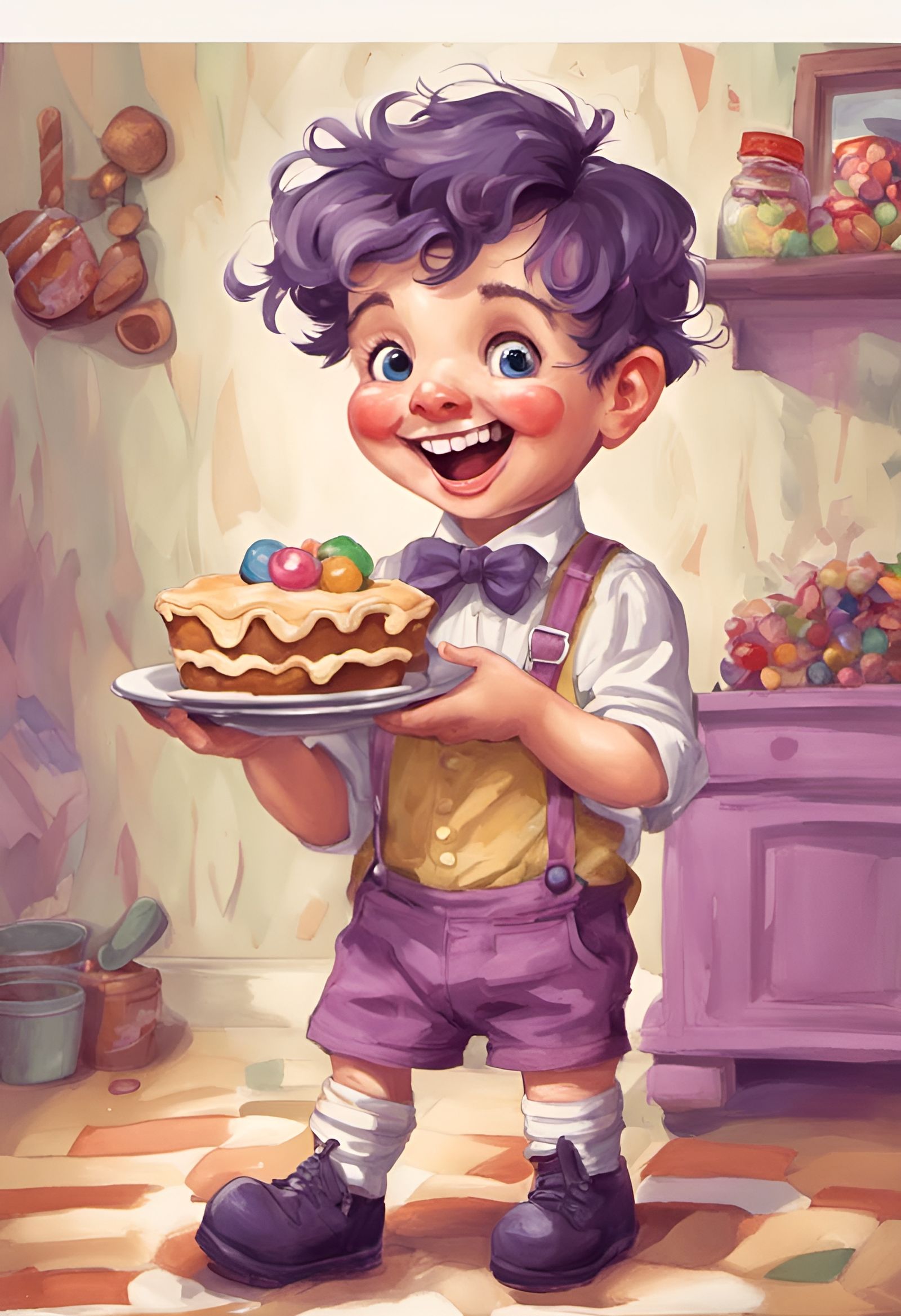 Little Jack Horner in Candyland
