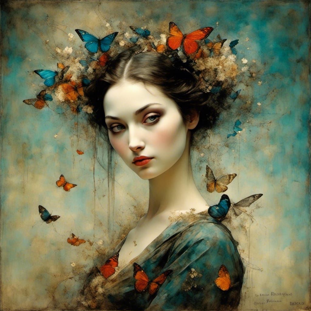 Surreal Emotional Bond Inspired by Christian Schloe