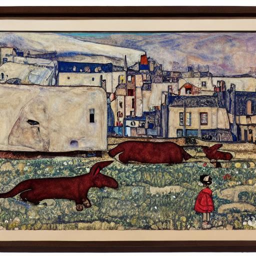 Aardvark in Enigmatic Expressionist Claymation Style