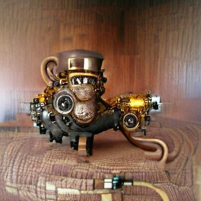 Steampunk elephant