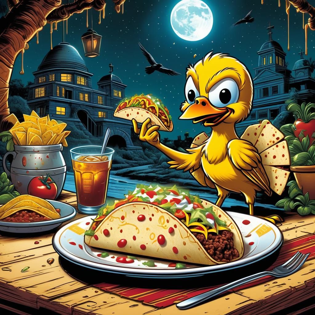 Tweety Bird's Taco Tuesday Feast