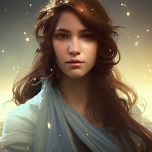 Dream Keeper Portrait in Hyperdetailed Artstation Style