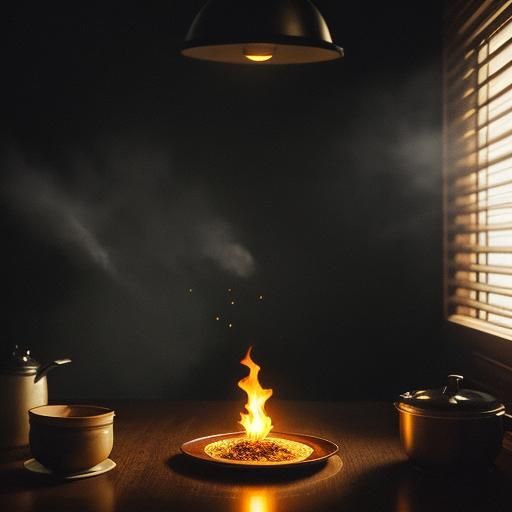 Moody Foods in Cinematic Ambiance