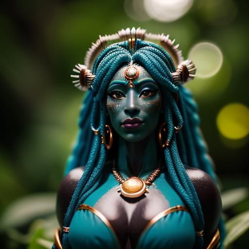 Babalú-Aye: Earth Spirit in Natural Light