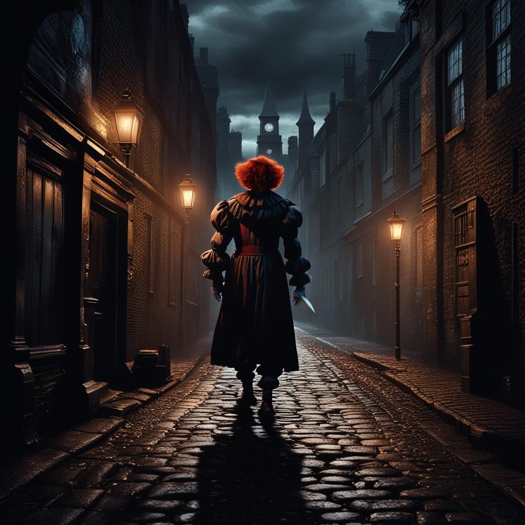 Pennywise Confronts Jack the Ripper in Victorian London