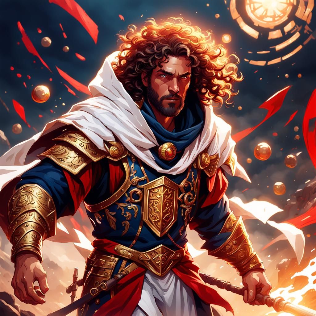 Heroic Adventurer in Fantasy Concept Art