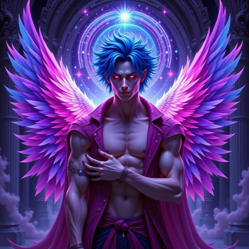 Celestial Incubus of Love: Angelic and Incubus Demigod