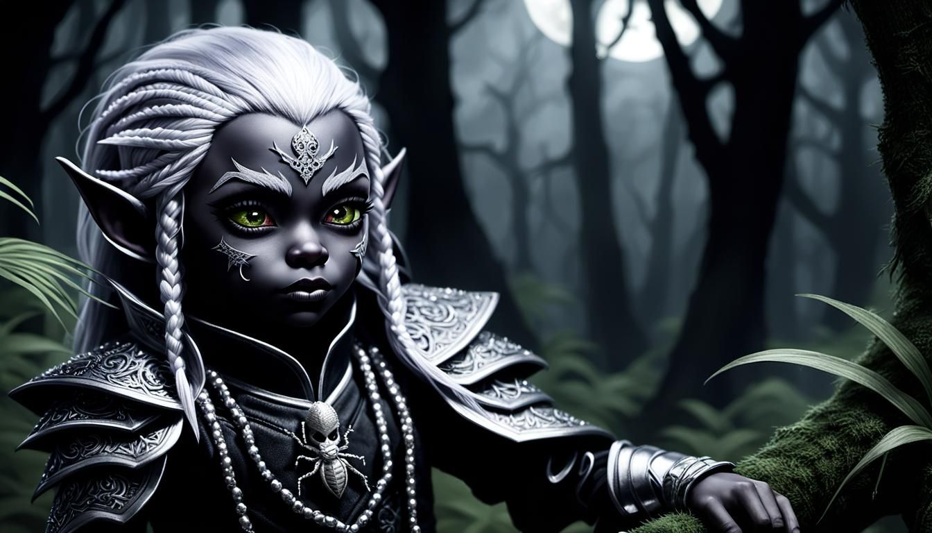 Naelfrin Zephyr the Necromancer awaited the coming battle wi...