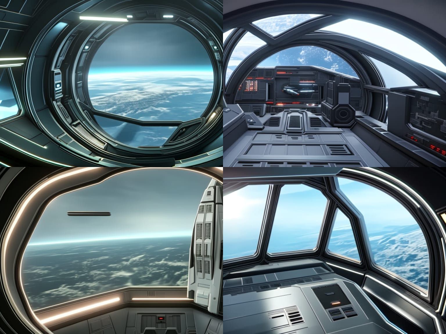 Battlestar Galactica Escape Pod Orbiting Planet