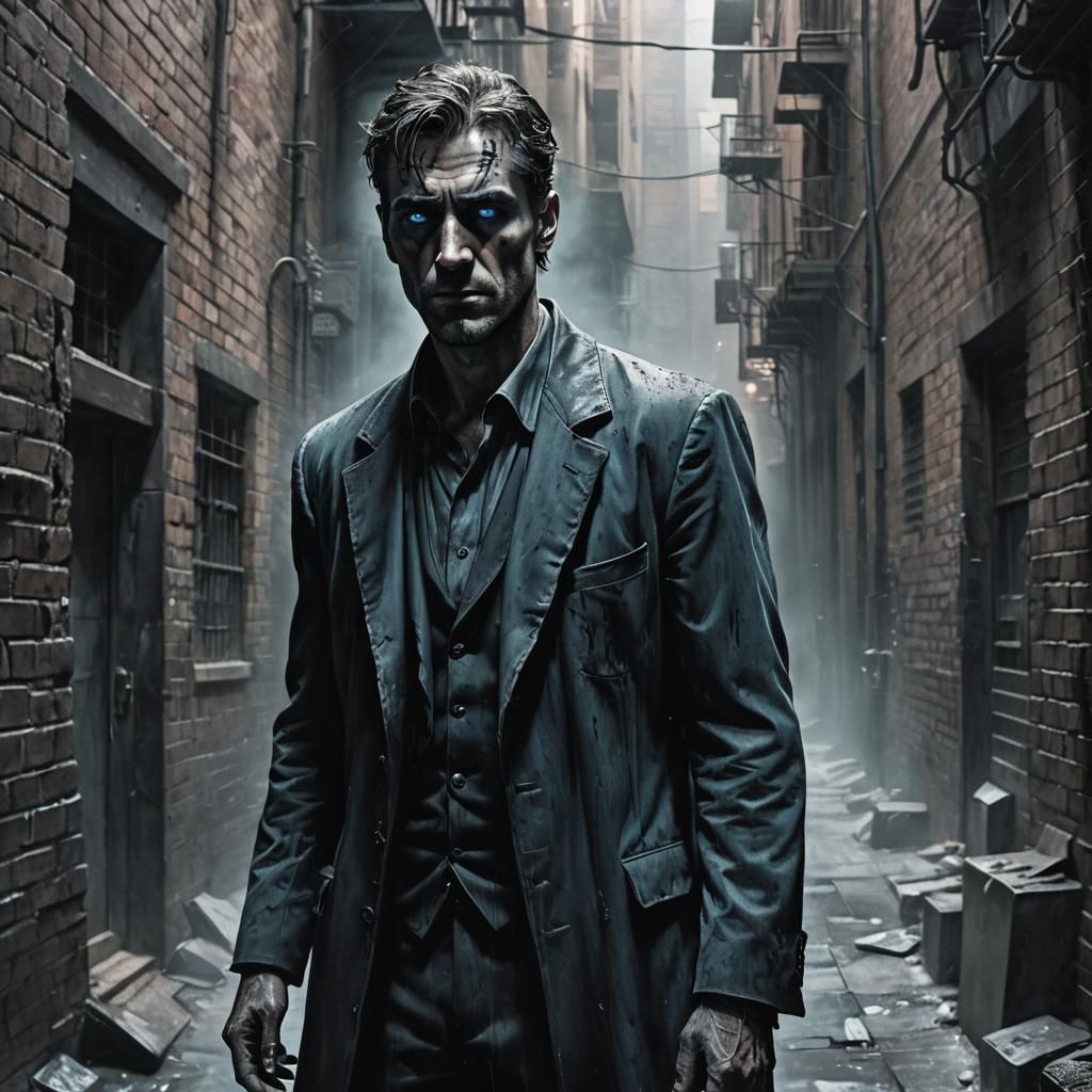 Cyrus Hexe in Gritty Dark Fantasy Noir