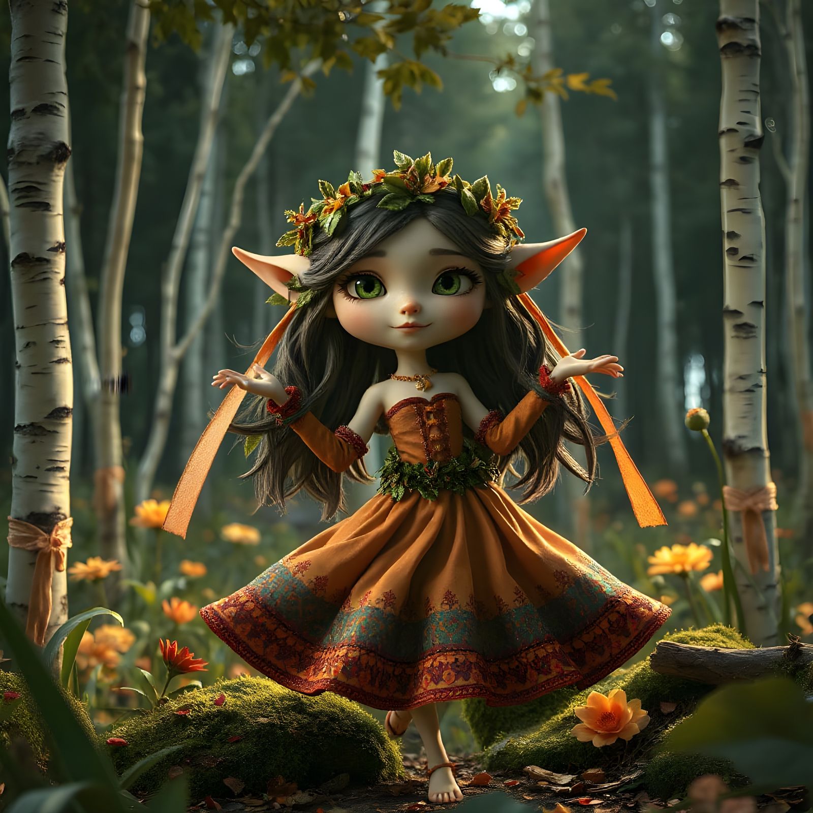 Mavka - forest spirit