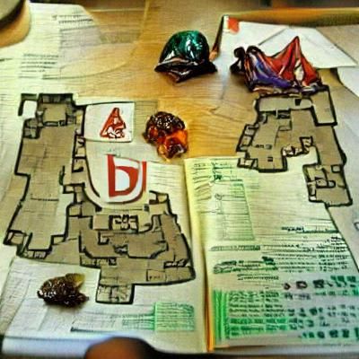 Dungeons and Dragons Illustration