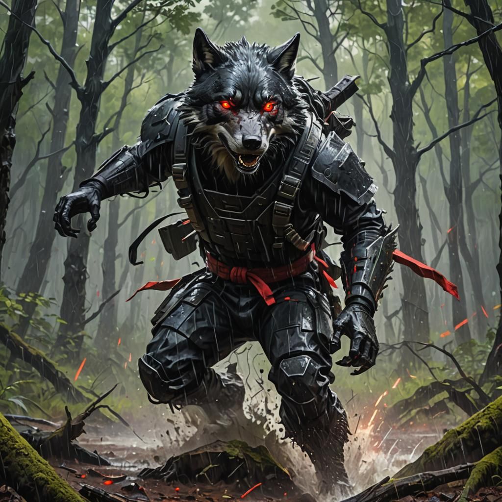 ninja wolf
