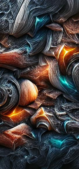 Detailed 8K Resolution Texture Artwork