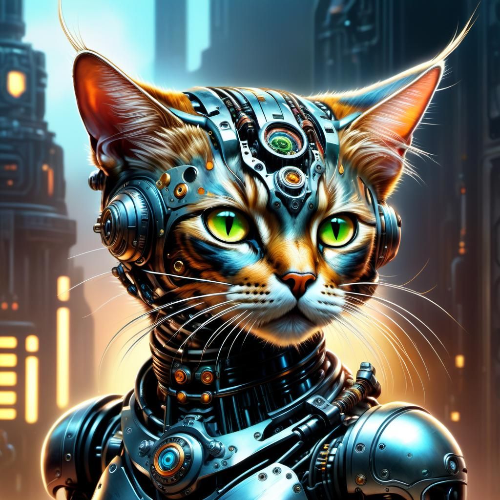 biopunk cat