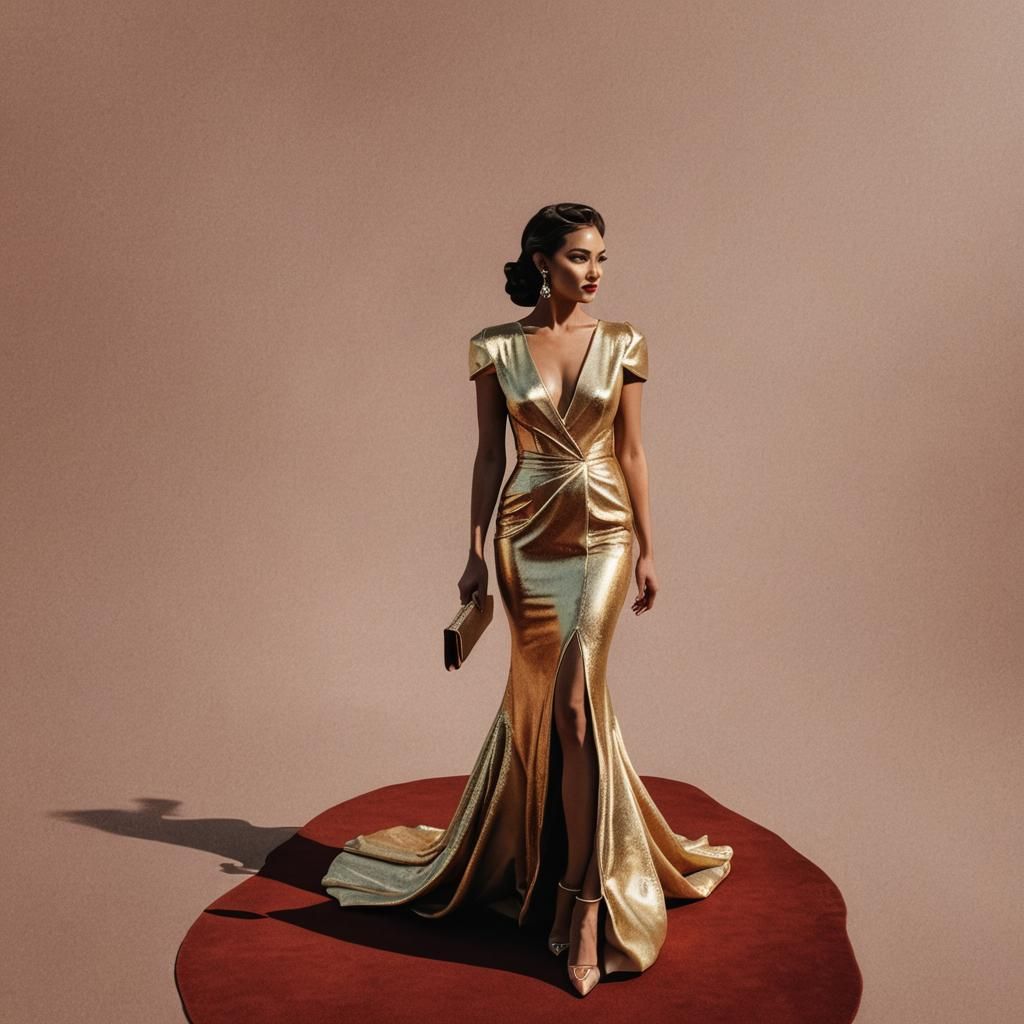 Glamorous Red Carpet Fashion Photography