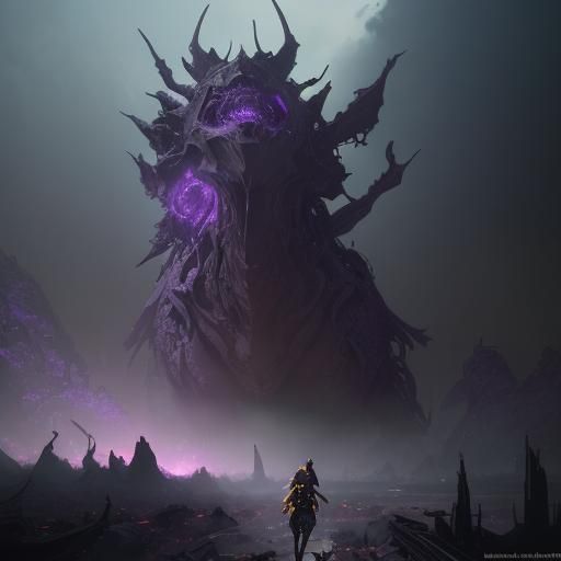 Miya Ryona Dark Fantasy Portrait in 8K