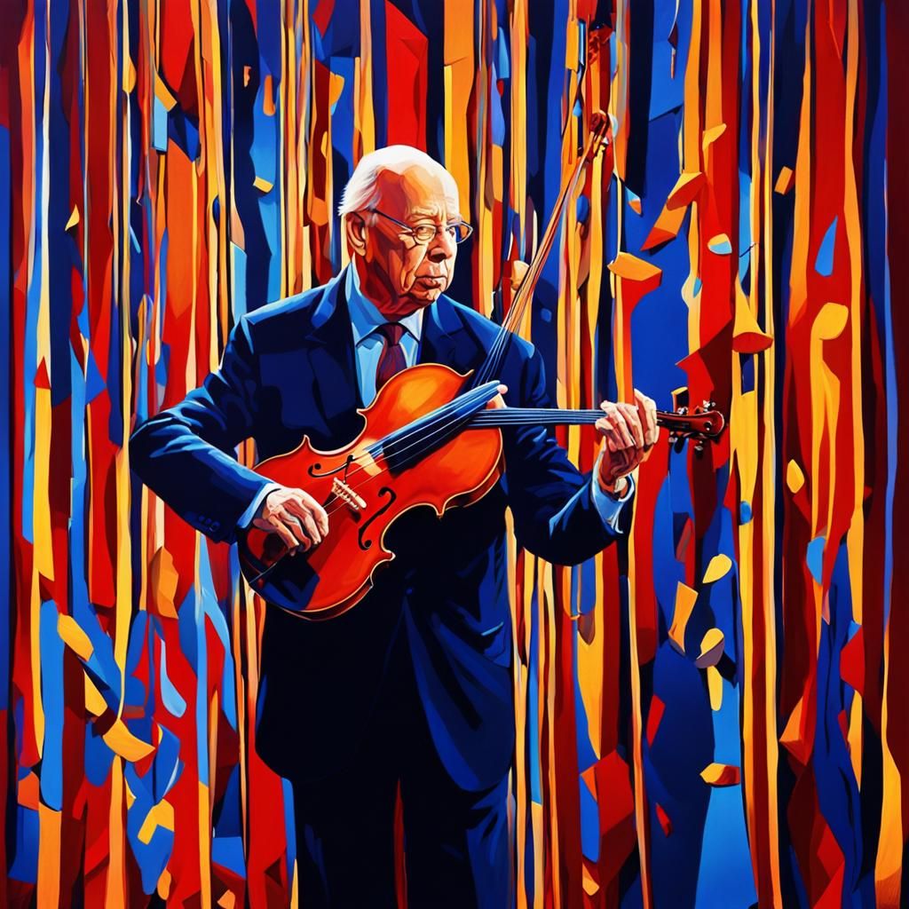 Surrealist Masterpiece Depicts Klaus Schwab as Puppeteer