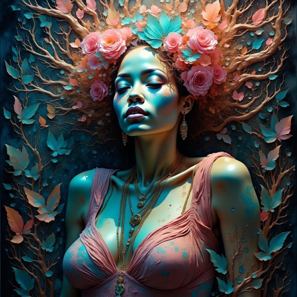 Retro-Futuristic Dystopia in Neon Colors