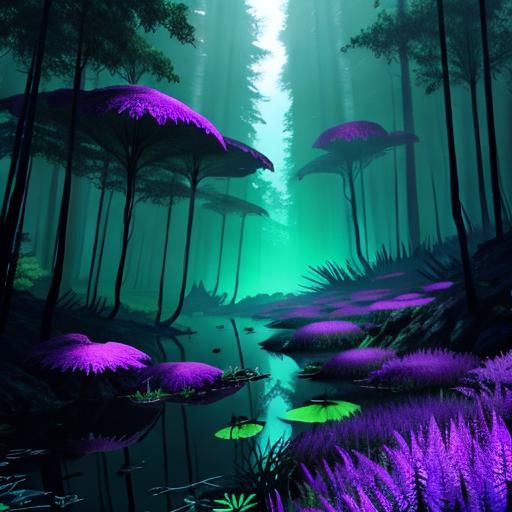 Abstract Aberration Generated by AI