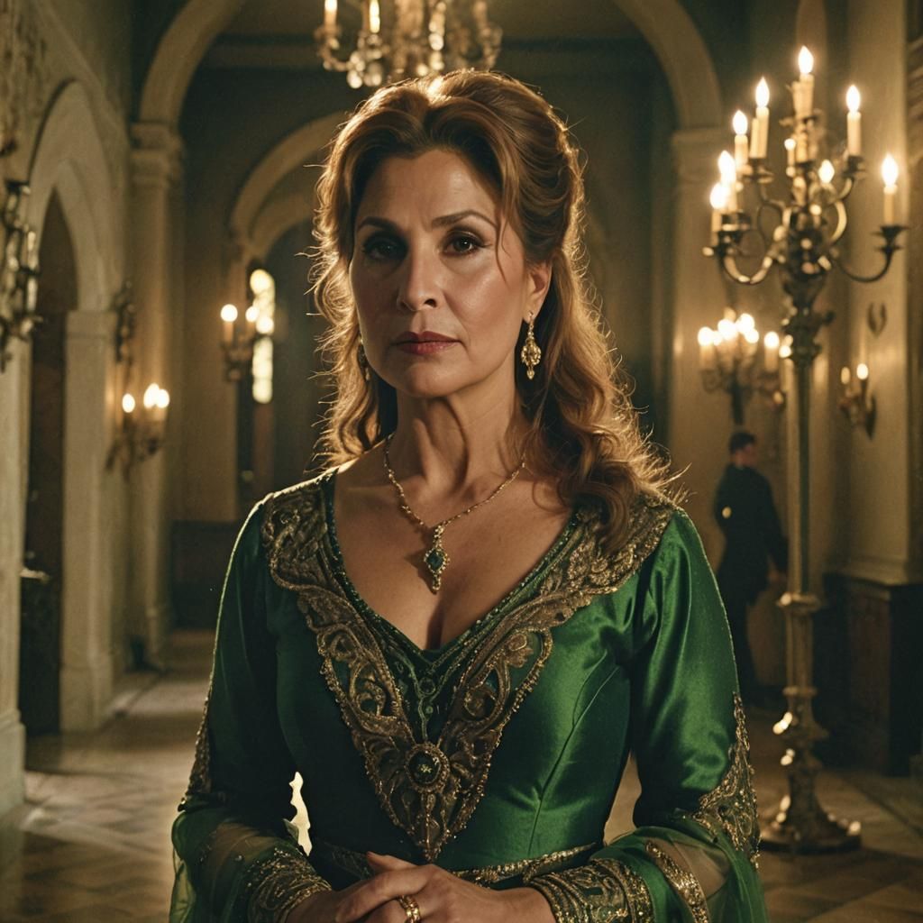 Kathy Najimy in Classic Hollywood Film Still