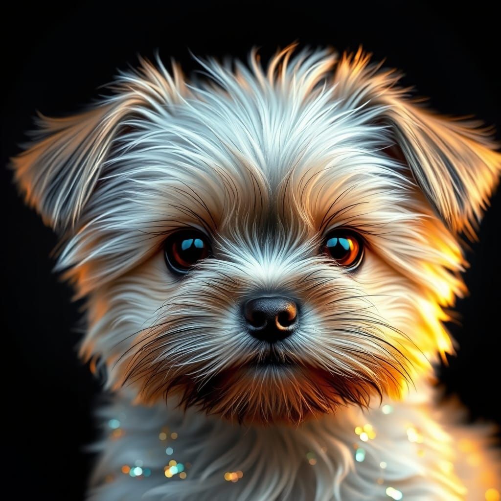 Yorkie Portrait