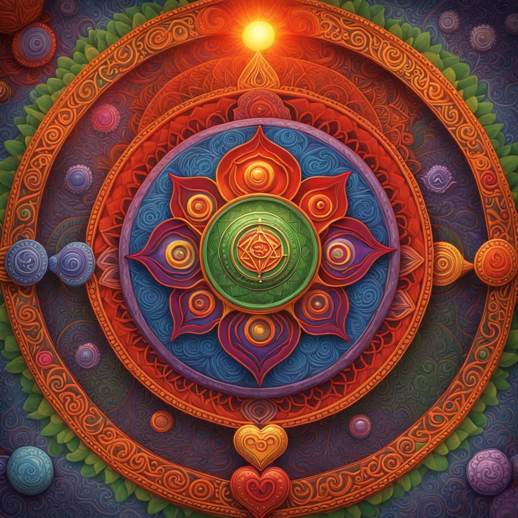 Seven Chakras: A Colorful Spectrum