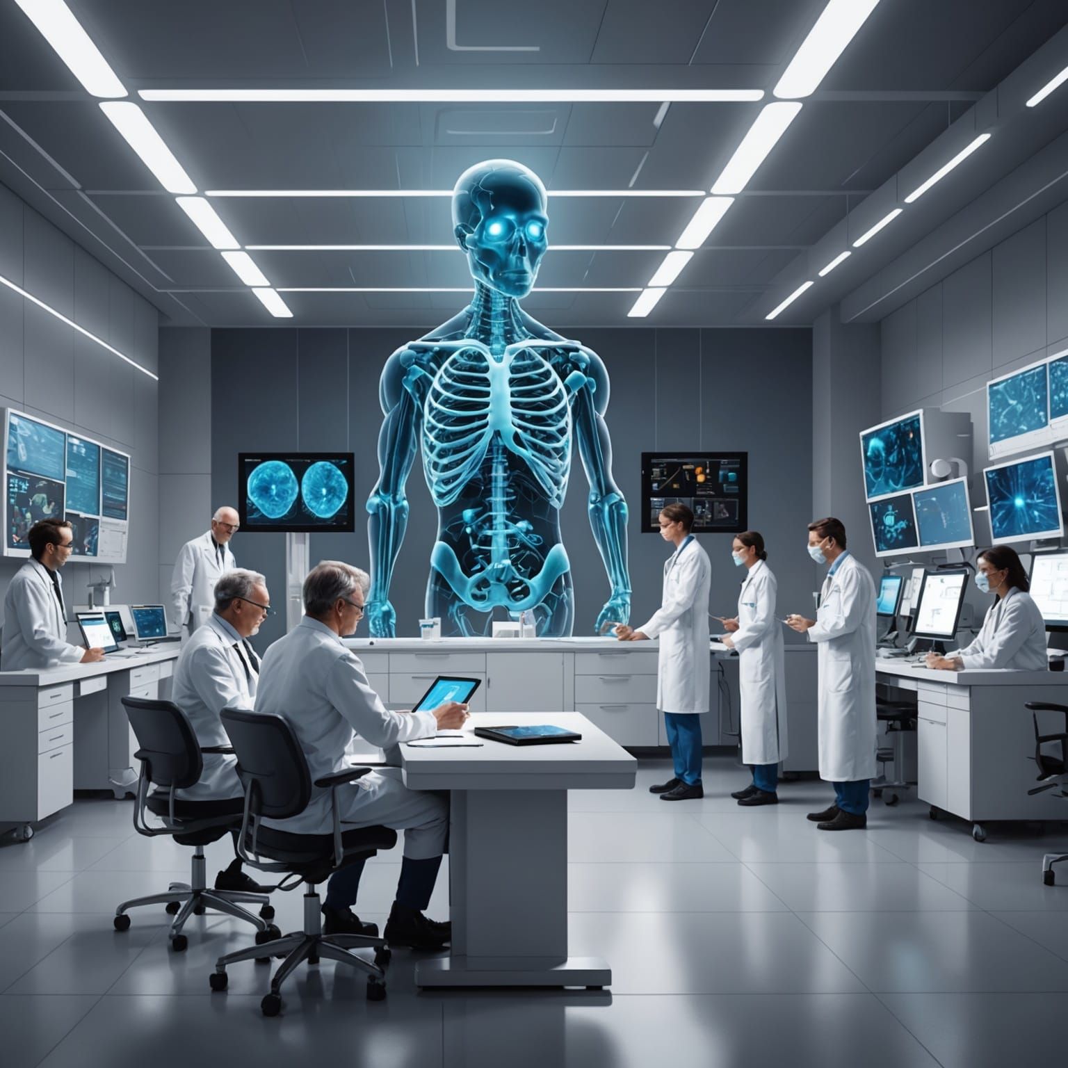 Hopeful Sjögren's Disease Treatment Illustration