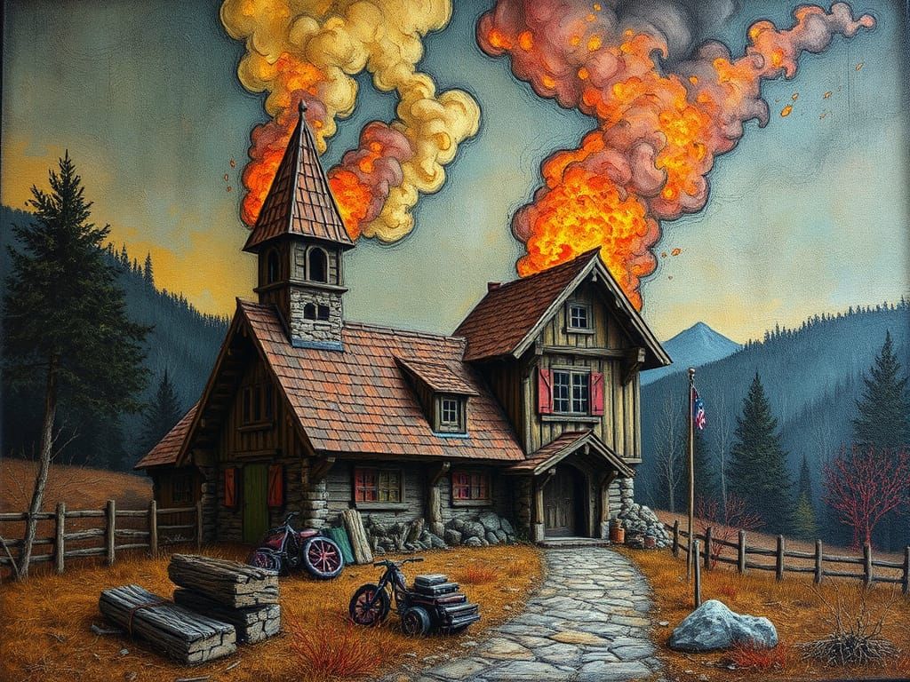 Götterdämmerung Country Craft Colorful Decay Jarmageddon Far...