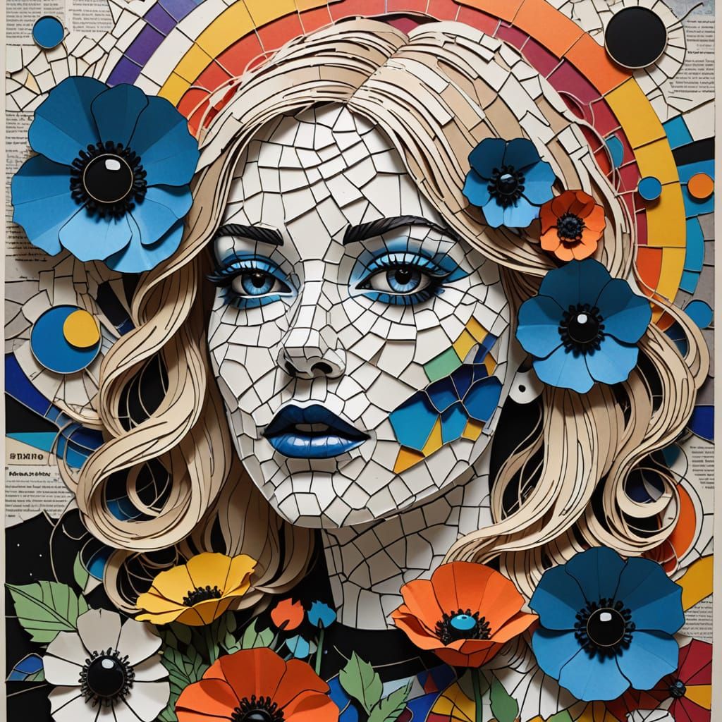 Psychedelic Paper Craft Explosion