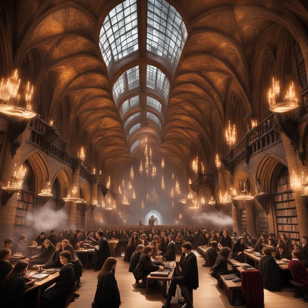 2100 Century Harry Potter Screening in Cosmic Mixed Media