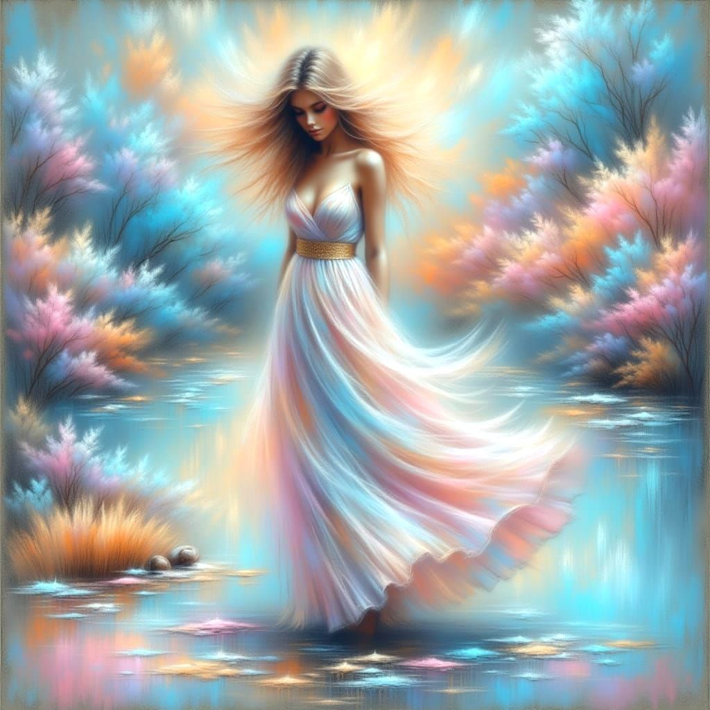 Fleeting Love and Faith in a Whimsical, Pastel World